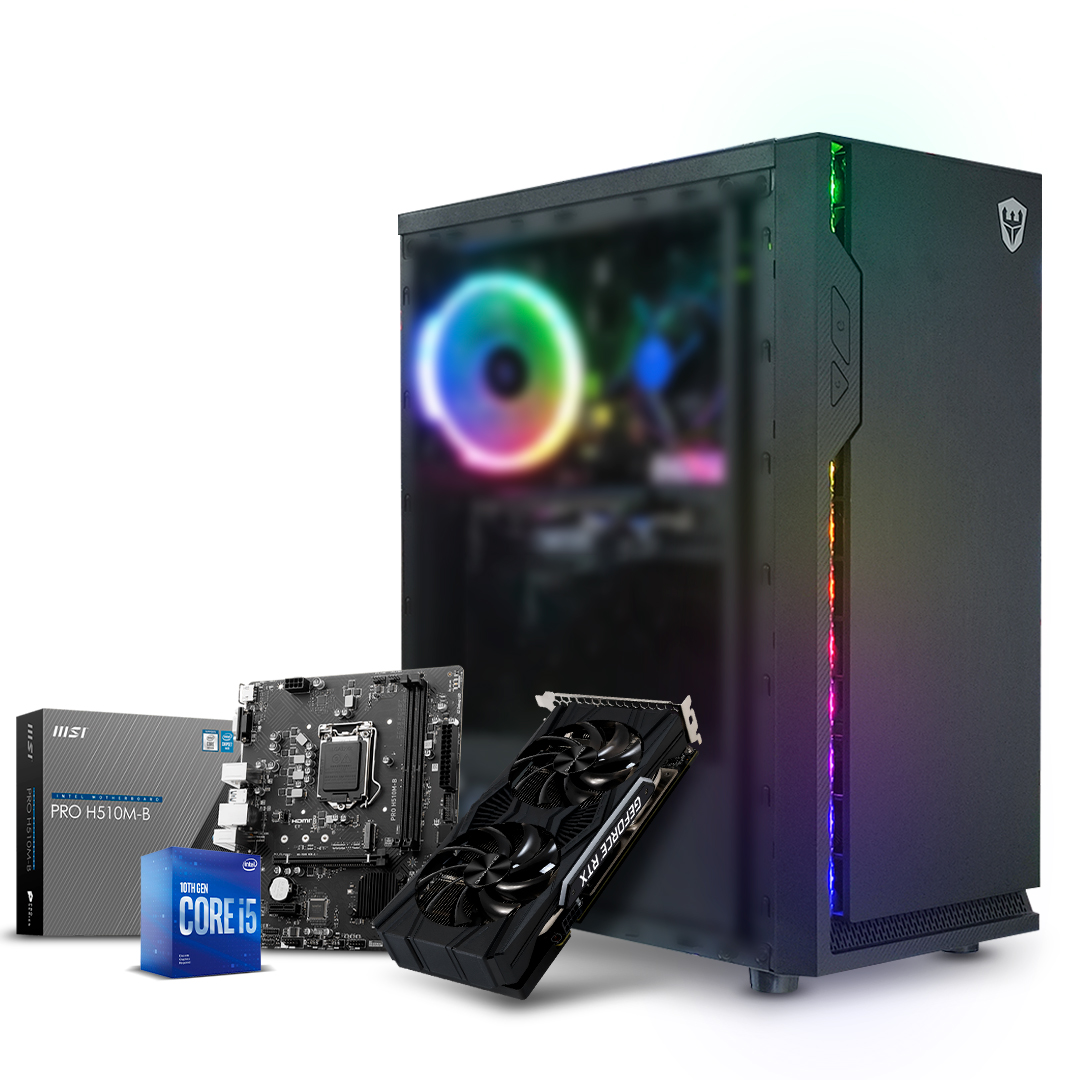 Computador Pichau Gamer Baal, Intel i5-10400F, GeForce RTX 2060 12GB, 8GB  DDR4, SSD 240GB